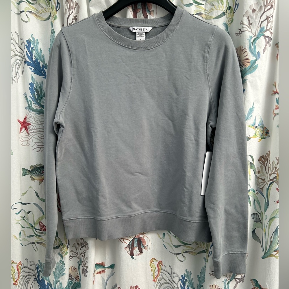 Athleta Retroterry Crewneck Sweatshirt